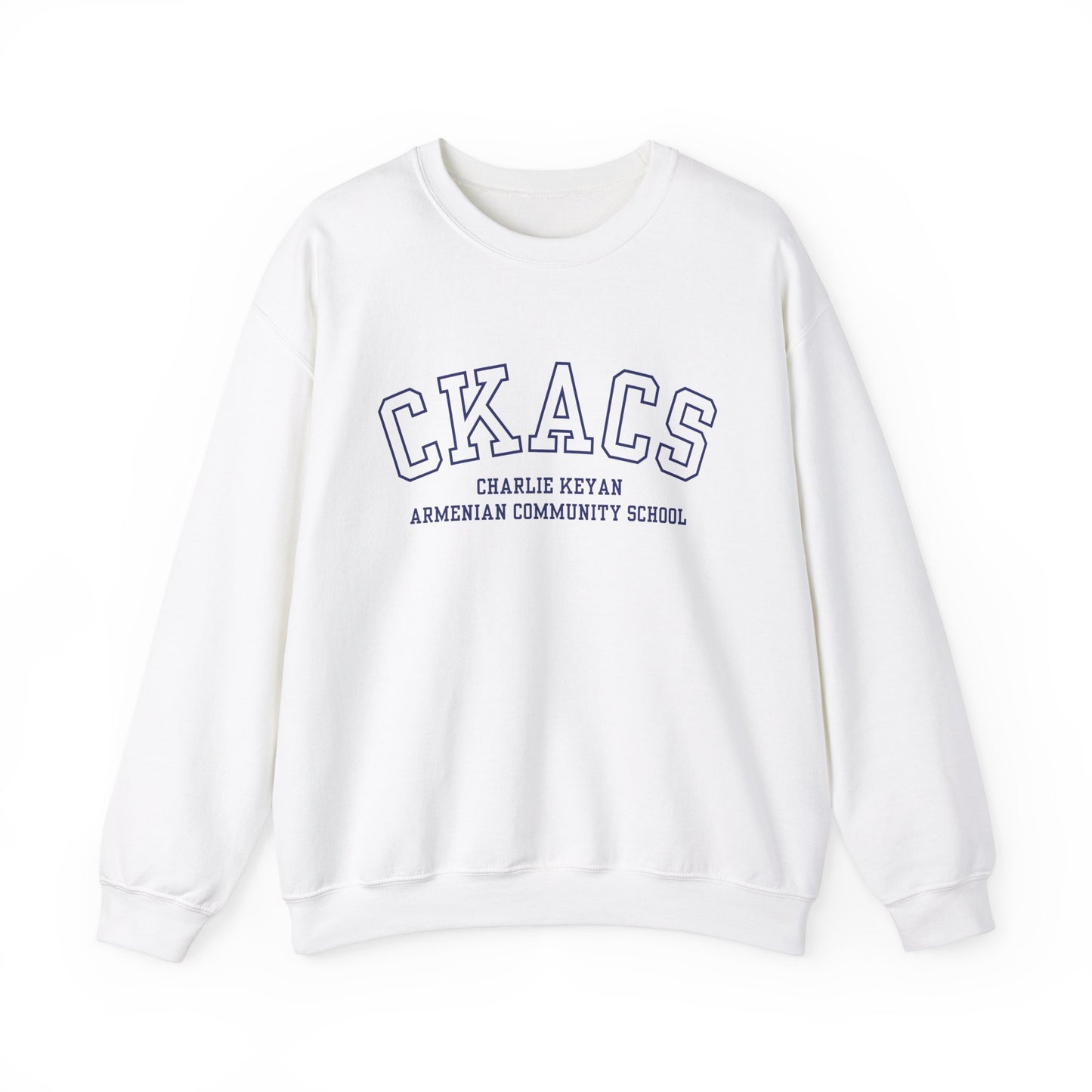 Unisex Adult CKACS Sweatshirt (Navy Text)