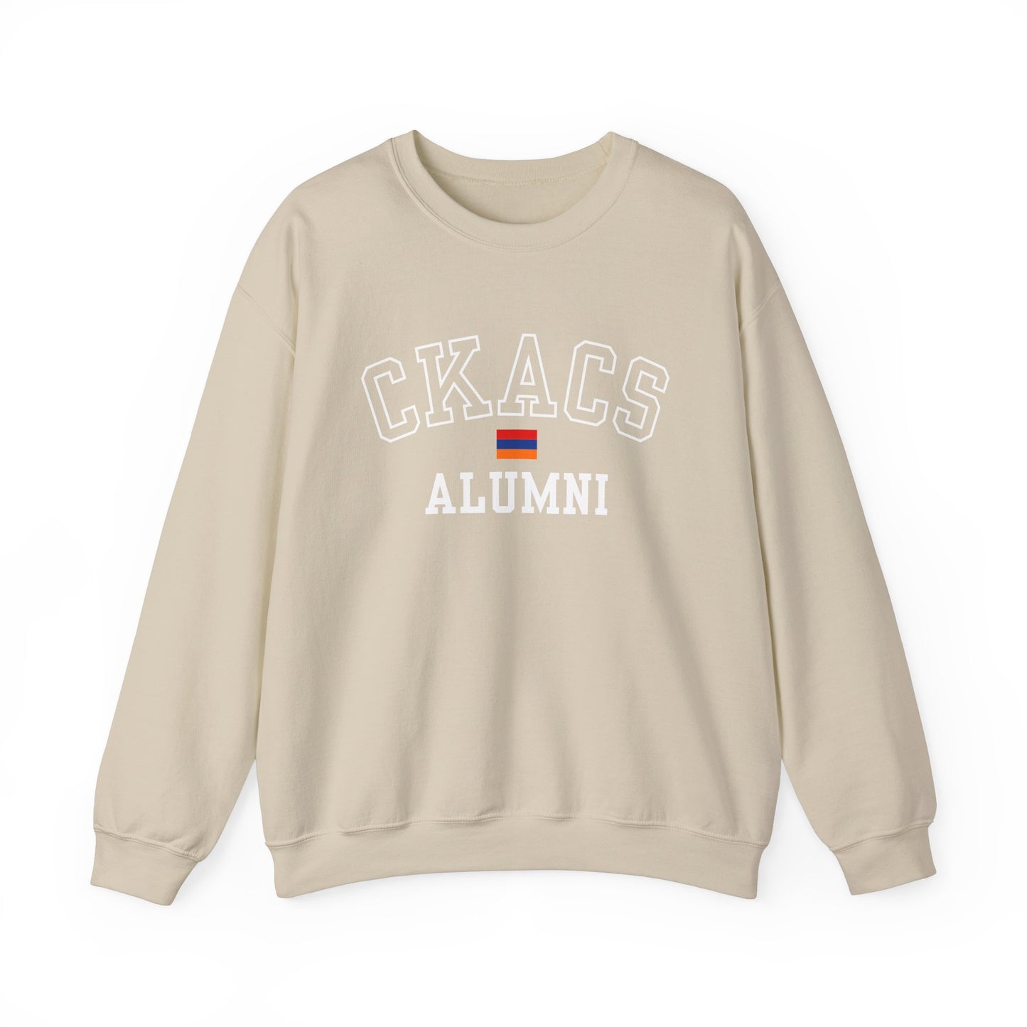 Unisex Adult CKACS Alumni Flag Sweatshirt (White Text)