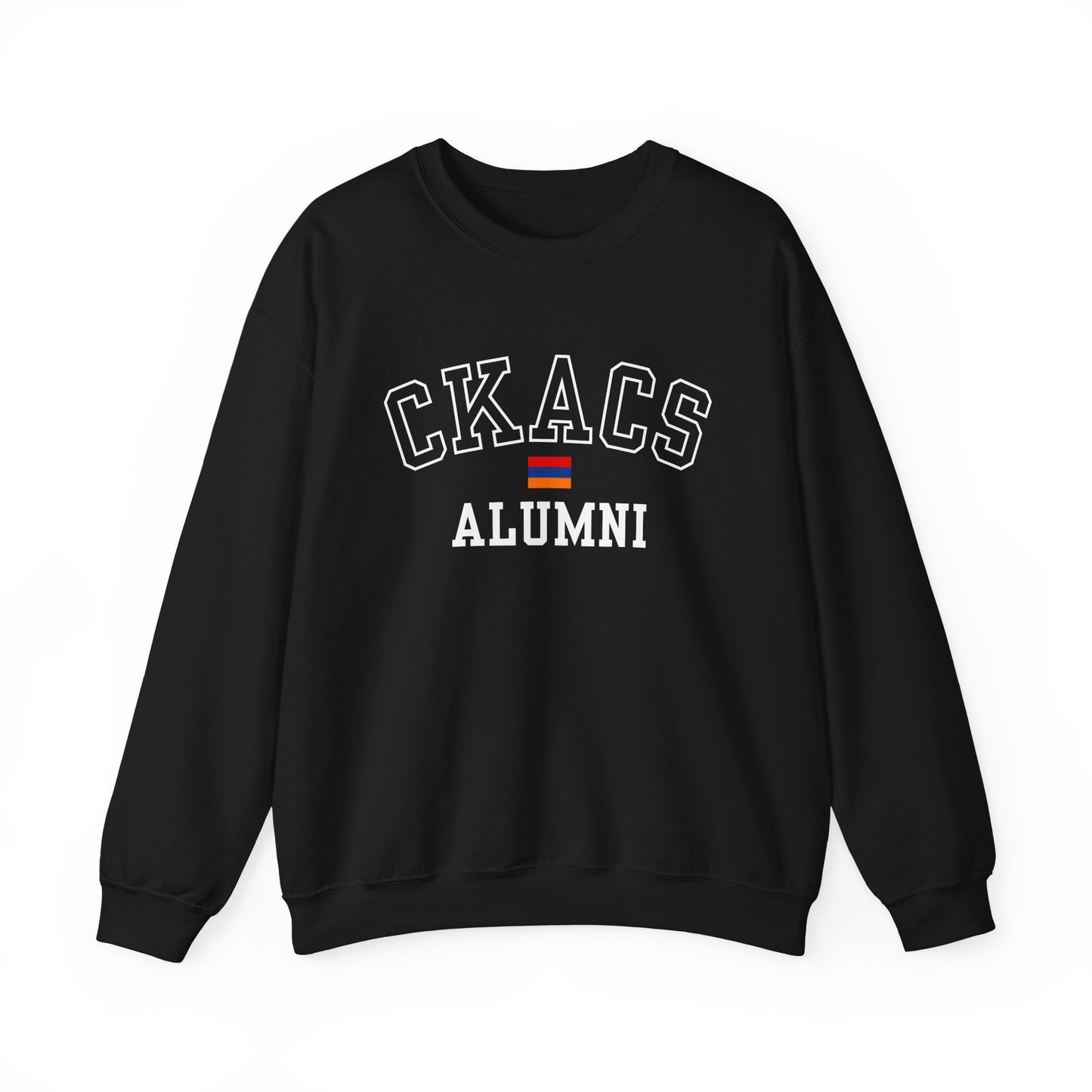 Unisex Adult CKACS Alumni Flag Sweatshirt (White Text)