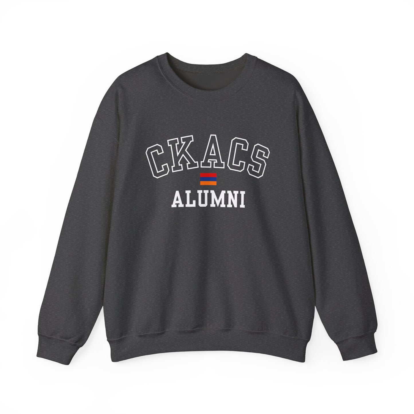 Unisex Adult CKACS Alumni Flag Sweatshirt (White Text)