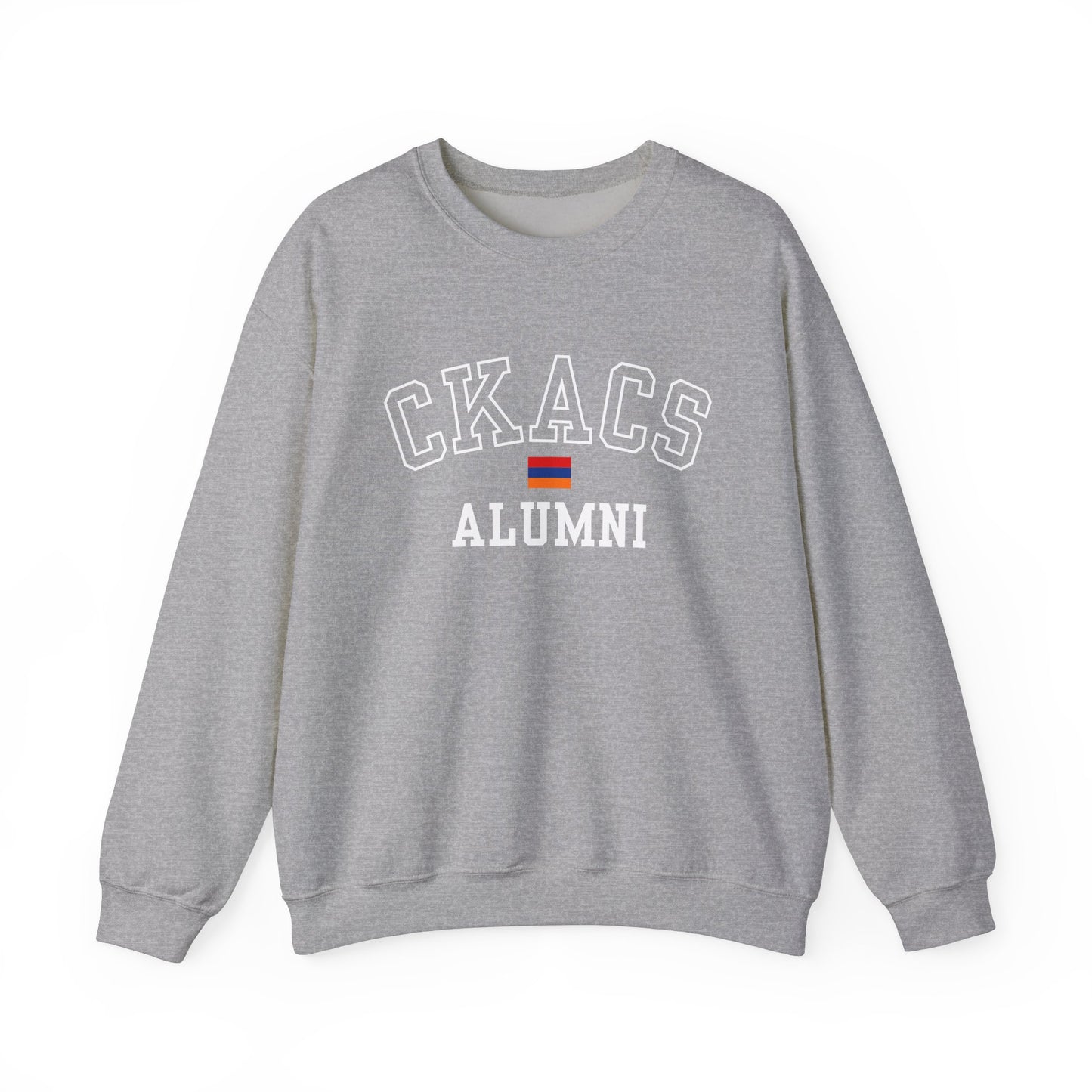 Unisex Adult CKACS Alumni Flag Sweatshirt (White Text)