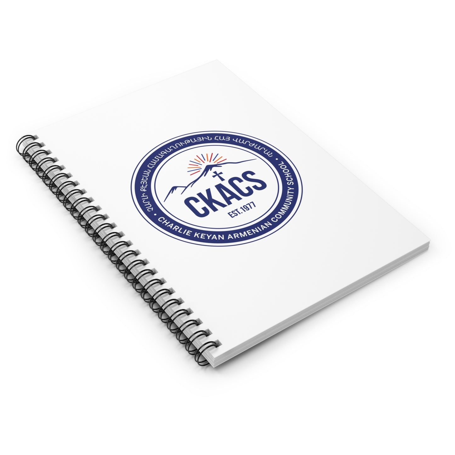 CKACS Logo Spiral Notebook - Ruled