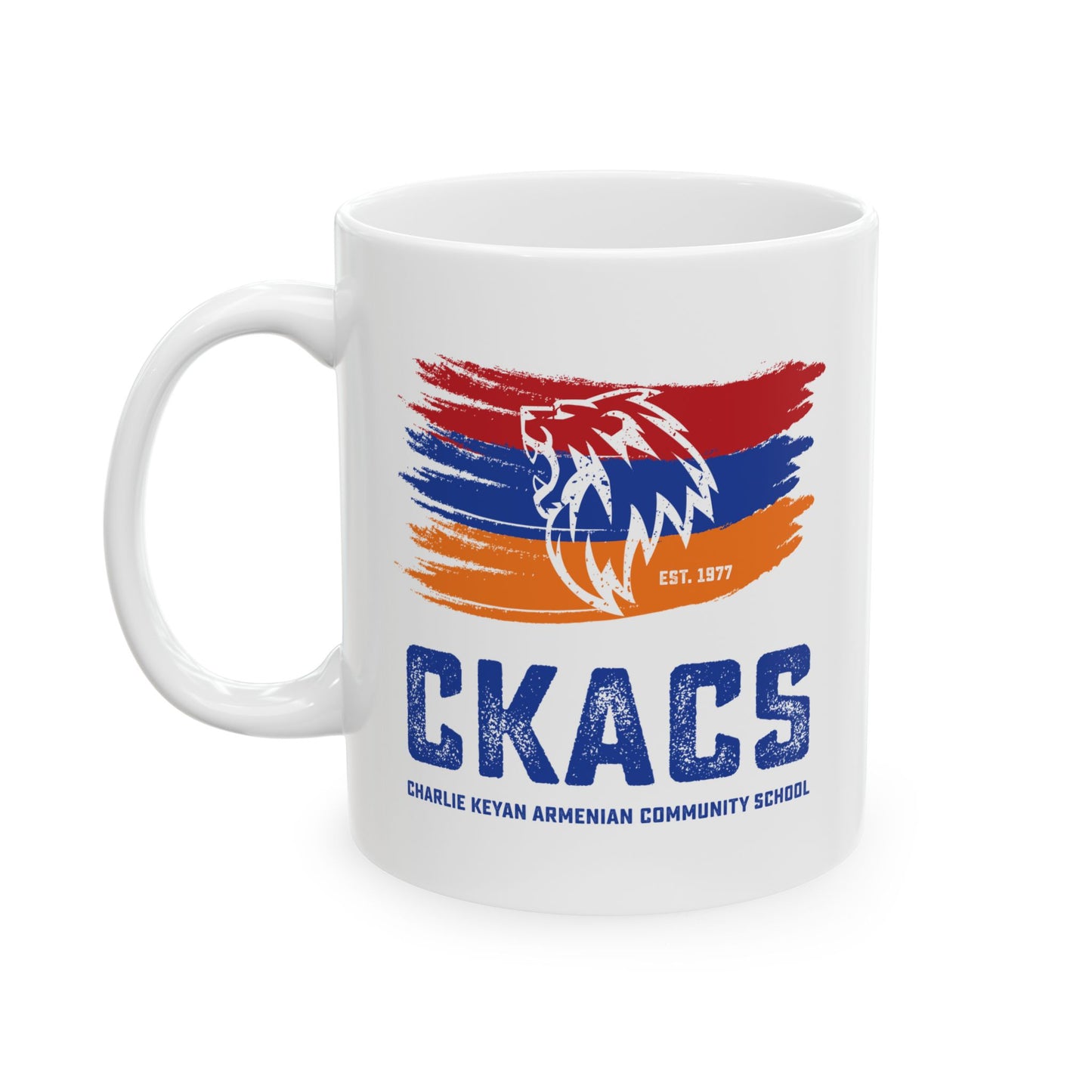 CKACS Spirit White Ceramic 11oz Mug