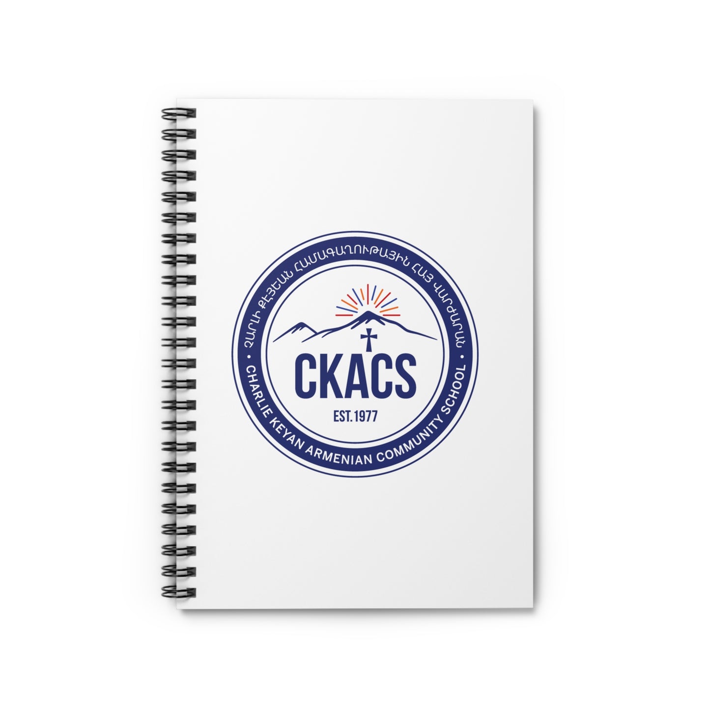 CKACS Spiral Notebook - Ruled