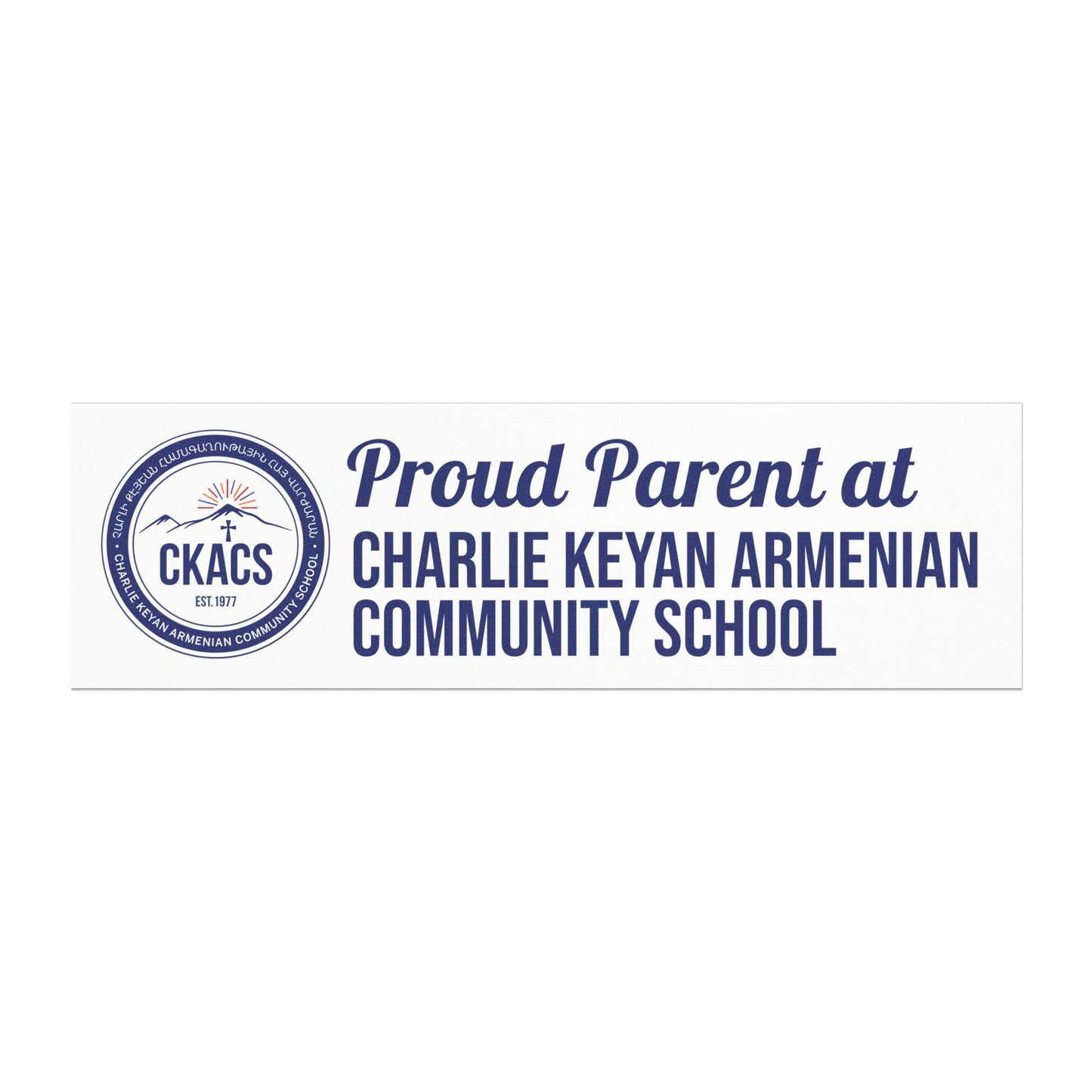 CKACS Proud Parent Car Magnet