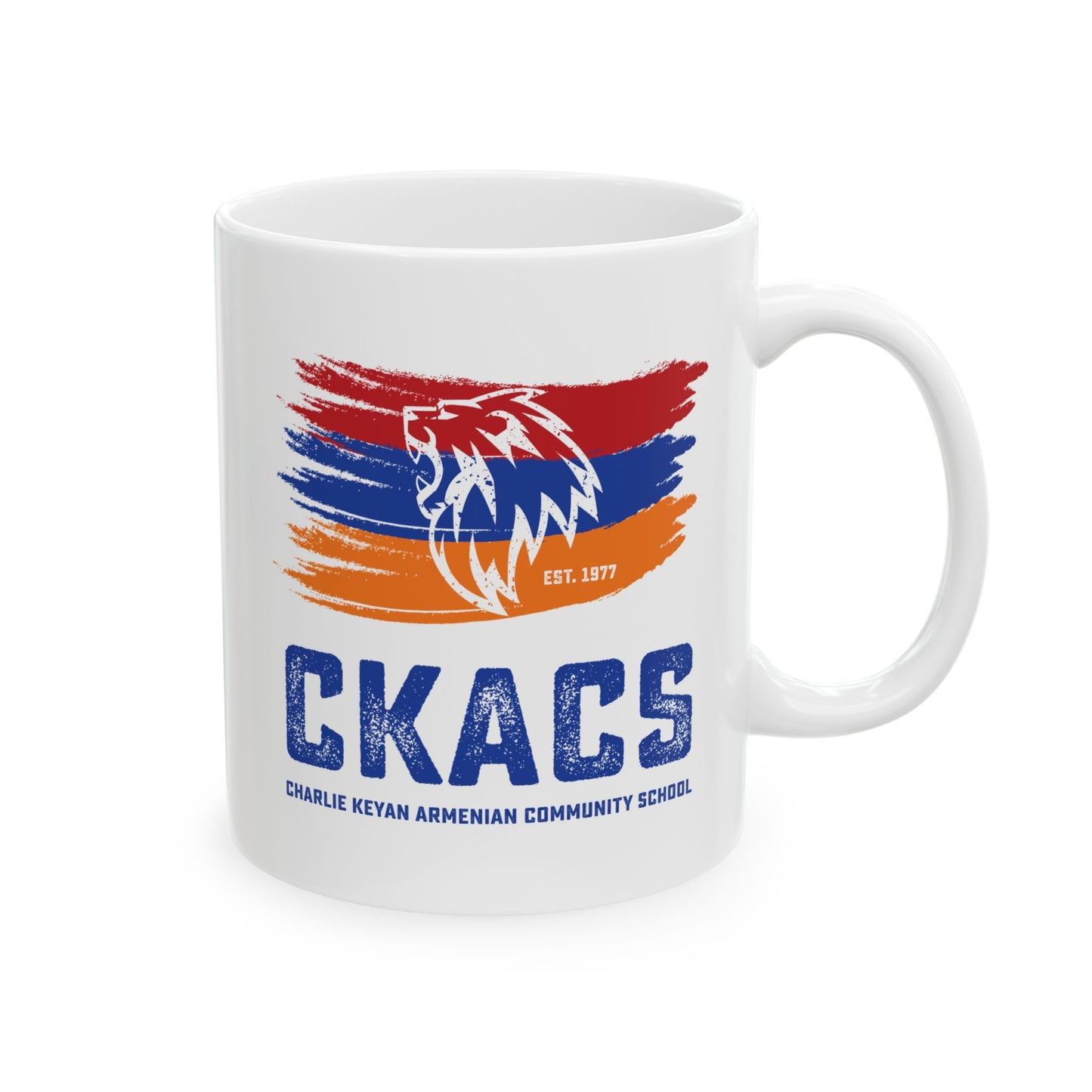 CKACS Spirit White Ceramic 11oz Mug