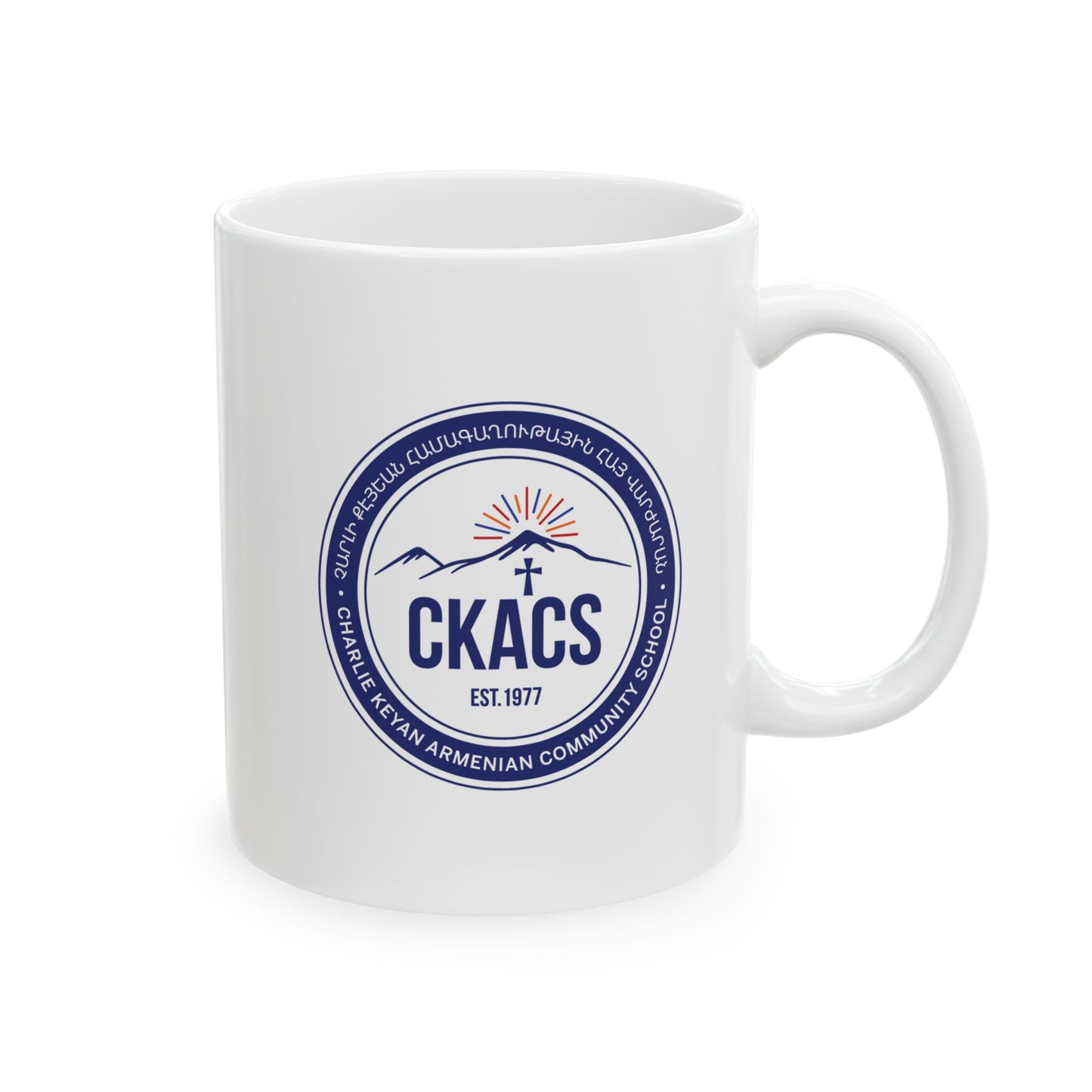 CKACS Logo White Ceramic 11oz Mug