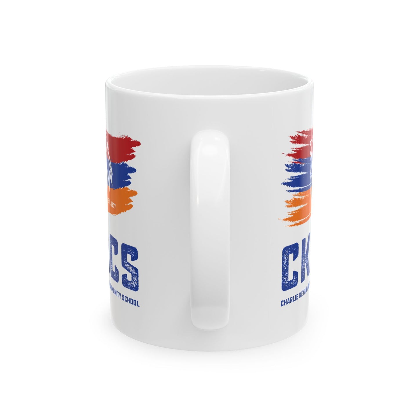 CKACS Spirit White Ceramic 11oz Mug