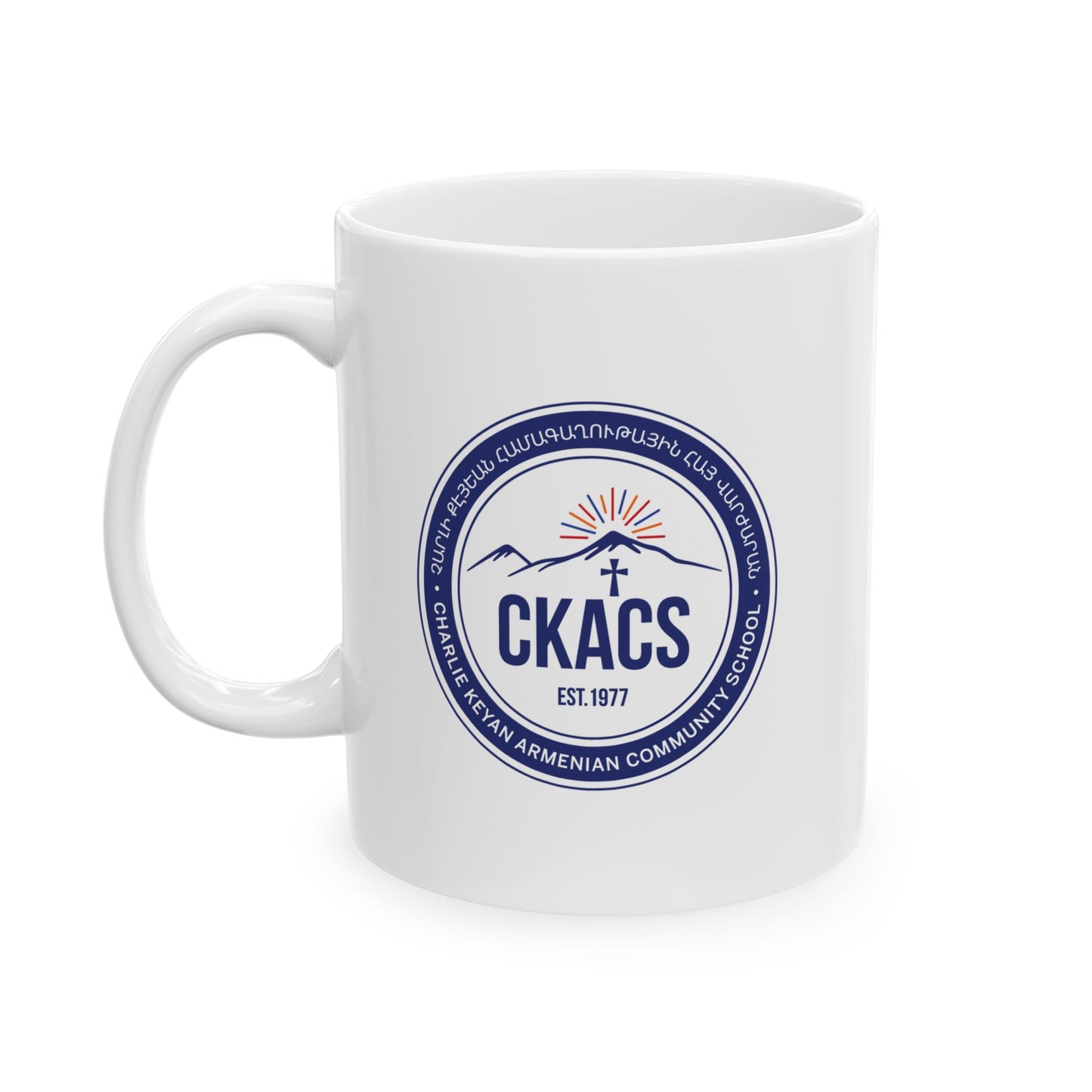 CKACS Logo White Ceramic 11oz Mug