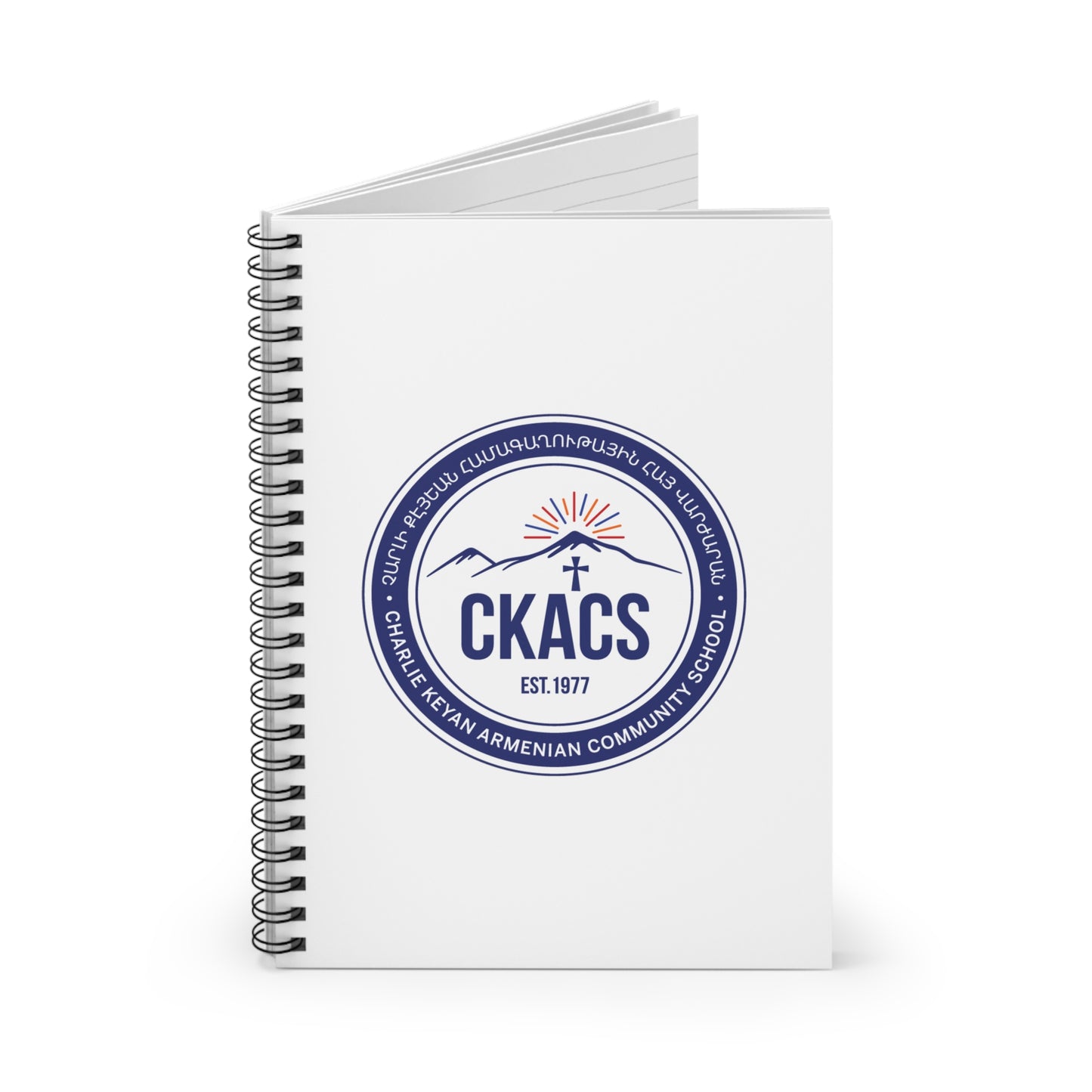 CKACS Logo Spiral Notebook - Ruled