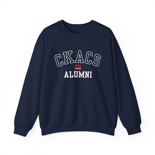 Unisex Adult CKACS Alumni Flag Sweatshirt (White Text)